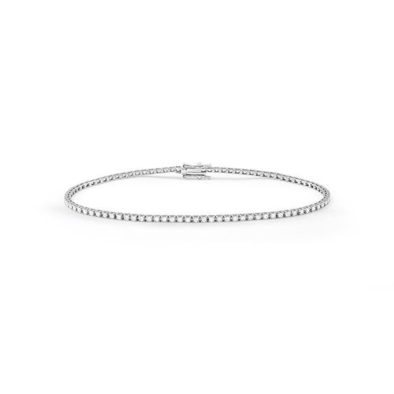 Bracelet Bliss Femme in Or blanc Diamante 0.80 Ct 20104385 - 20104385